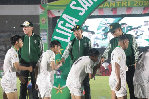 Liga Santri Piala Kasad 2022 Wujud Nyata TNI AD Kembangkan Sepakbola Kata Menpora Amali