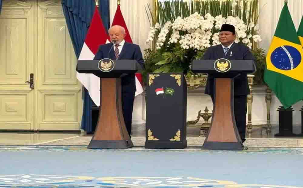 Prabowo Kagum pada Lula, Singgung Soal Tiga Periode Presiden Brasil