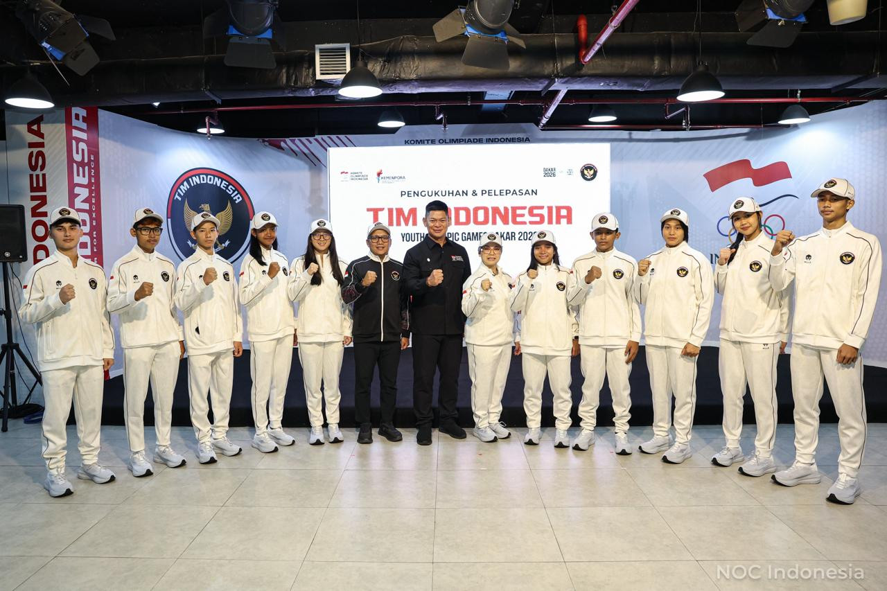 GoNews.co Bersama Atlet. (NOC Indonesia)