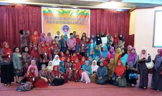 SMP Juara Pekanbaru Ikuti Workshop Konseling Kreatif Guru BK se Riau