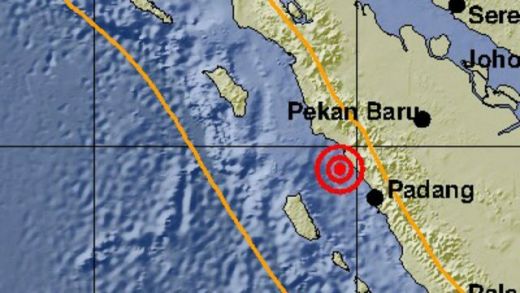 2 Gempa Guncang Sumatera Barat, BMKG: Tidak Berpotensi Tsunami