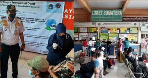Jelang Nataru 2021-2022, Jumlah Penumpang Meningkat di Terminal Kampung Rambutan