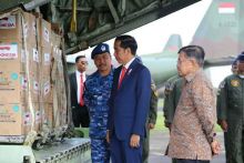 Presiden Jokowi Lepas Bantuan Kemanusiaan Pengungsi Rohingnya