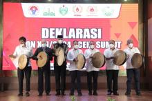 Menpora Amali Tekankan Pentingnya 5 Sukses di Acara Deklarasi PON XXI Aceh-Sumut