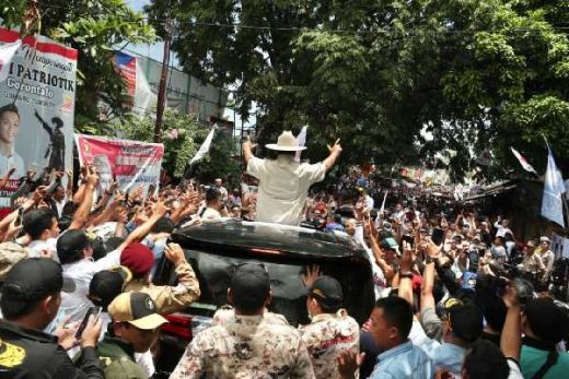 Ke Pendukung dan Relawan, Prabowo Minta Tak Hina Orang Lain