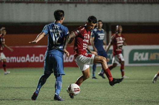 Bali United FC dan Persib Bandung Berbagi Poin