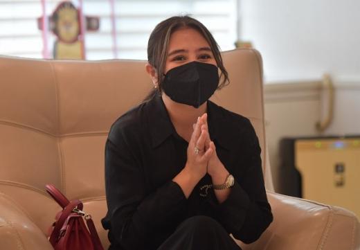 Prilly Ucapkan Terimakasih Dapat Banyak Masukan dari Menpora Amali