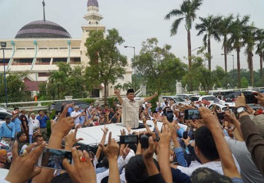 Apresiasi Semangat Relawan Untuk Kawal Perolehan Suara, Prabowo: Kita Jangan Lengah!