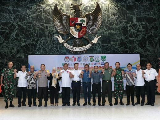 Silaturahmi Forkopinda, Gubernur Anies Apresiasi TNI/Polri Selama Pemilu Jakarta Aman