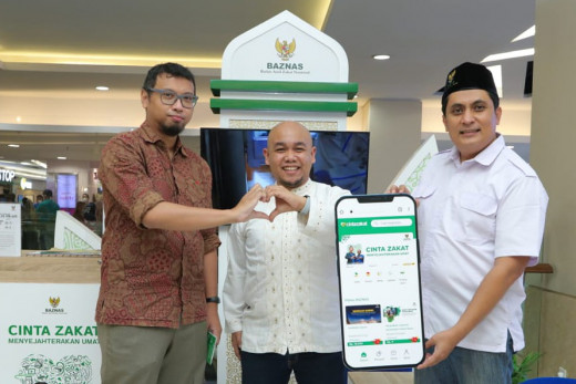 Baznas Luncurkan Aplikasi Cinta Zakat
