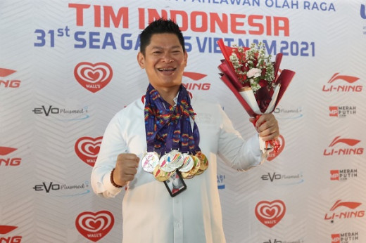 Okto Sebut Keberhasilan Tim Merah Putih Tak Lepas dari Dukungan Menpora Amali