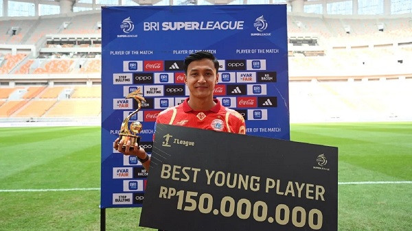 Jadi Best Young Player of The Season, Dony Tri: Tidak Menyangka