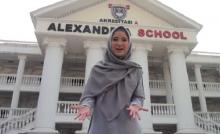 Cegah Penyebaran Covid-19, Alexandria Islamic School Terapkan Sistem Drive Thru saat Ambil Rapor