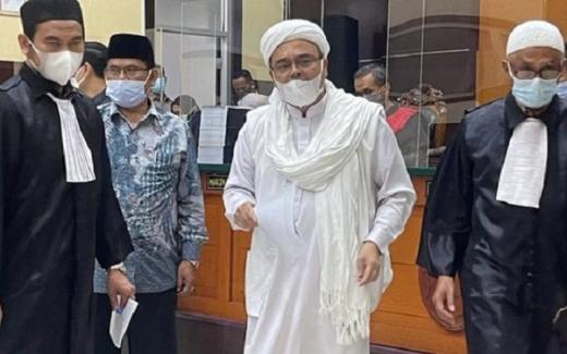 Habib Rizieq Divonis 4 Tahun Penjara di Kasus Swab RS UMMI