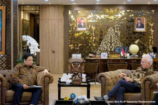 Bertemu Menko Airlangga, Direktur Eksekutif Global Fund Terkesan dengan Presidensi G20 dan Jajaki Kerjasama