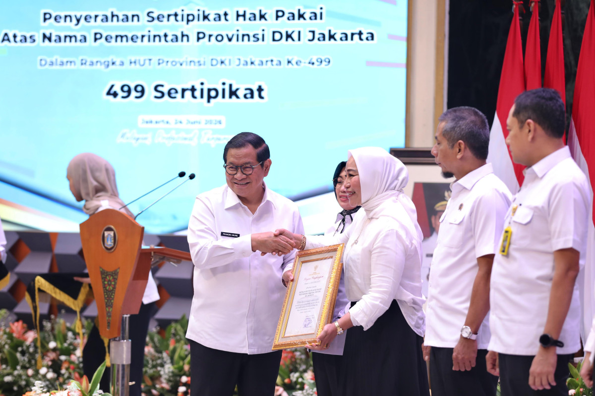 Pemprov DKI Amankan 499 Aset Strategis di Usia ke-499 Tahun