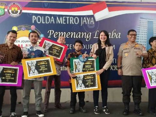 Citizen Journalism & Social Media Competition Polda Metro Jaya, Penyebar Berita Baik Dihadiahi Satu Unit Motor