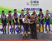 Tutup SEA VLeague 2023, Menpora Dito Bangga Indonesia Juara