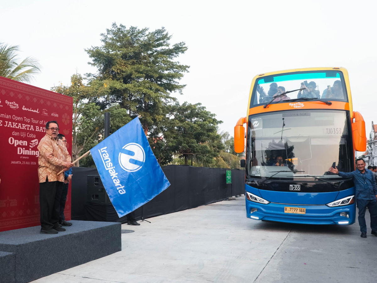 Rano Karno Luncurkan Open Top Tour Jakarta Batavia, Perkuat Pariwisata dan Ekonomi Kreatif