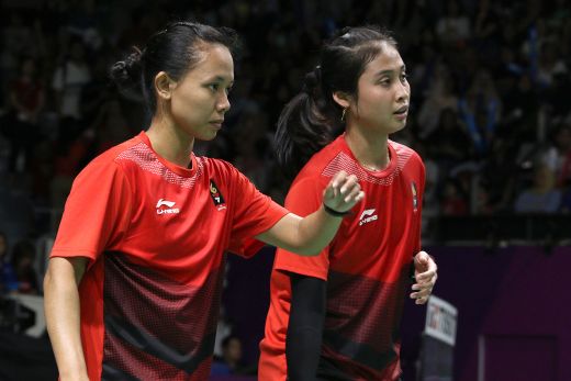 Rizki/Della Ditaklukkan Unggulan Pertama