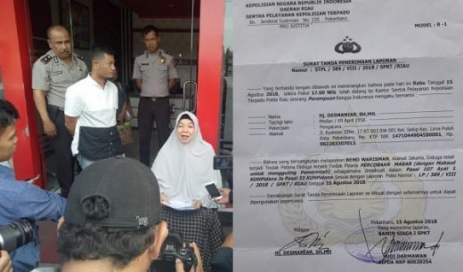 Politisi NasDem Ini Resmi Cabut Laporan Dugaan Makar ke Polda Riau dan Minta Maaf ke Neno Warisman