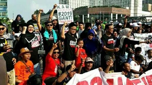 MUI Minta Semua Elemen Menghargai Hak Warga: 2019GantiPresiden bagian Demokrasi