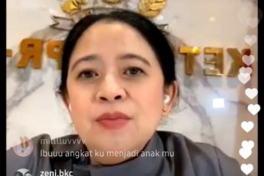 Ketika Puan Maharani IG-an Bareng Feni Rose