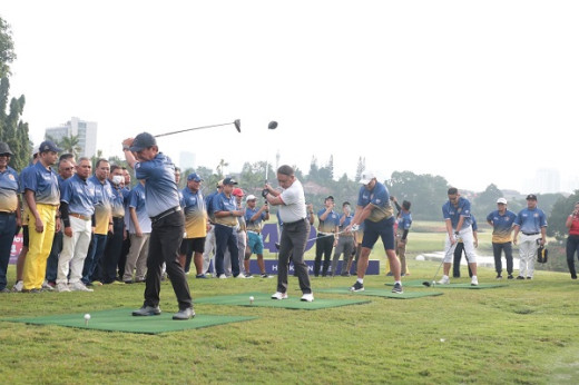Turnamen Golf HUT Kadin Indonesia ke-54, Menpora Amali Rasakan Suasana Menyenangkan