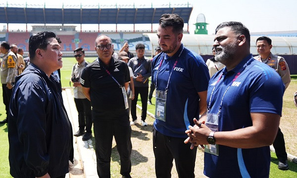 Stadion Jalak Harupat Siap Gelar FIFA ASEAN Cup 2026, ErickThohir: Terimakasih Dukungan FIFA
