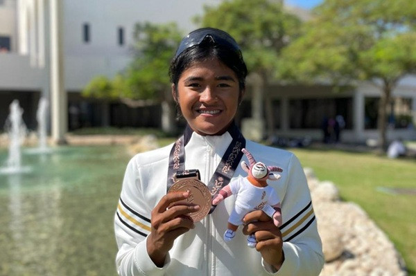 Usai Raih Emas Triathlon, Aira Martha Impikan Jadi Olympian