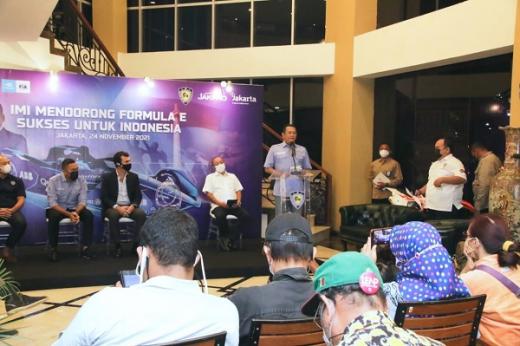 Bamsoet Tegaskan IMI Siap Sukseskan Ajang Balap Dunia Formula-E di Jakarta