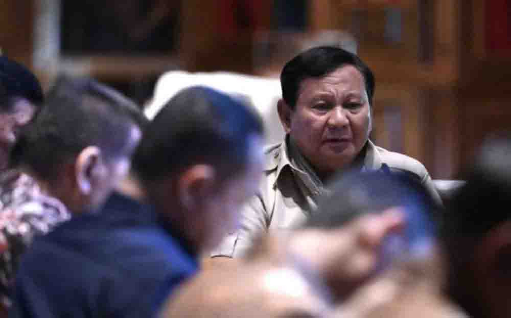 Rapat di Hambalang, Presiden Prabowo Soroti Kawasan Ilegal yang Selama Ini Tak Terjangkau Aparat