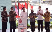 Presiden Jokowi Lepas Ekspor Perdana Smelter Grade Alumina dari KEK Galang Batang, Menko Airlangga: Kedepan akan Ditingkatkan Jadi Alumina Ingot