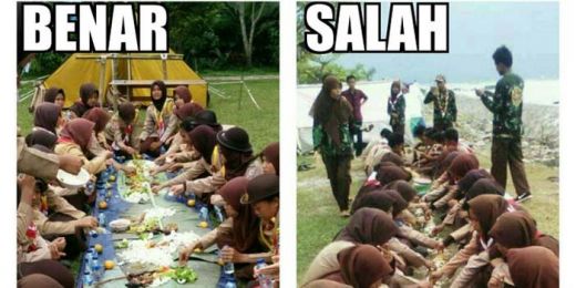 Ketua Kwarnas Sayangkan Aksi Pramuka Makan di Atas Tanah, Itu Bukan Pendidikan!