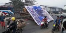 Bukan Kali Ini Saja, Pengendara Motor Tewas Tertimpa Baliho Jokowi Pernah Terjadi di Bekasi