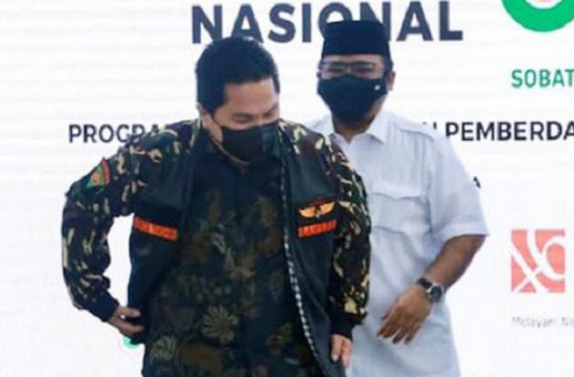 Yaqut Isyaratkan Seluruh Kader Ansor Solid Menangkan Erick Thohir di Pilpres 2024, Kok Bukan Cak Imin?