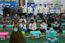 Baznas Salurkan Paket Ramadan Bahagia untuk Yatim dan Dhuafa di Tangsel