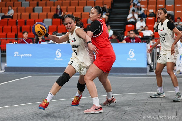 Kalah dari Filipina, Timnas Basket 3x3 Putri Indonesia Kurang Tenang