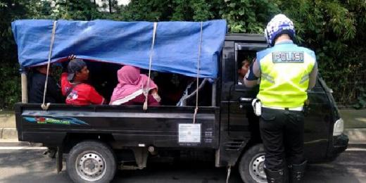 Tak Punya SIKM Jangan Coba-coba Masuk Jakarta, Dipaksa Putar Balik