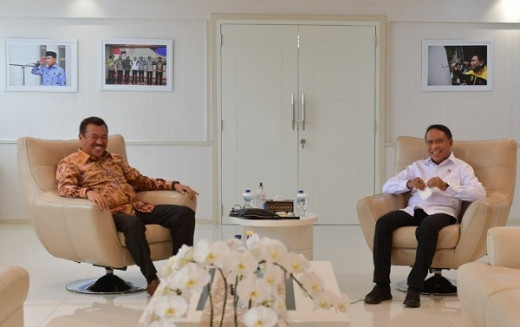 Bertemu Dubes RI Untuk Portugal, Menpora Amali Bahas Kerjasama Sepakbola Indonesia dan Portugal