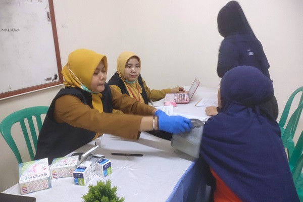 Rutan Depok Cek Kesehatan Massal dan Skrining HPV Warga Binaan