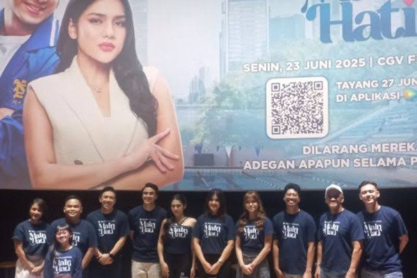 Davina Karamoy dengan Irsyadilla Perankan Series Main Hati
