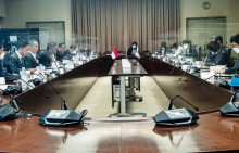 Pada Pertemuan dengan METI Jepang, Menko Airlangga Dorong Kepentingan Indonesia dalam Penyelesaian IJEPA dan Kerangka Kerjasama IPEF dan RCEP