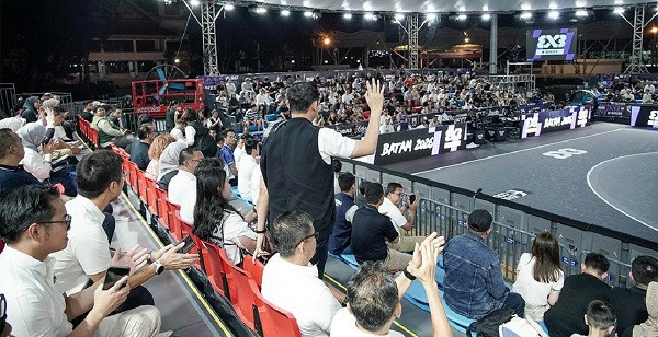 GoNews.co Suasana tempat pertandingan.