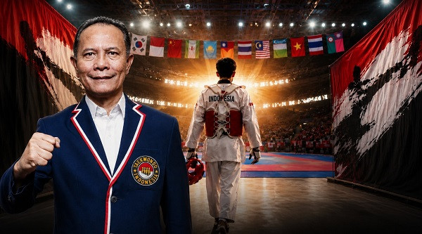 Asia Percaya Indonesia, PBTI Pimpinan Richard Tampibolon Jadikan Jakarta Panggung Takwondo Asia dan Dunia