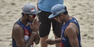 Pasangan Gilang-Danangsyah Ke Semifinal Voli Pantai