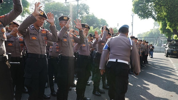 Polri Siapkan 1.676 Personil Gabungan, Amankan Obyek Vital di Wilayah Jakarta Pusat