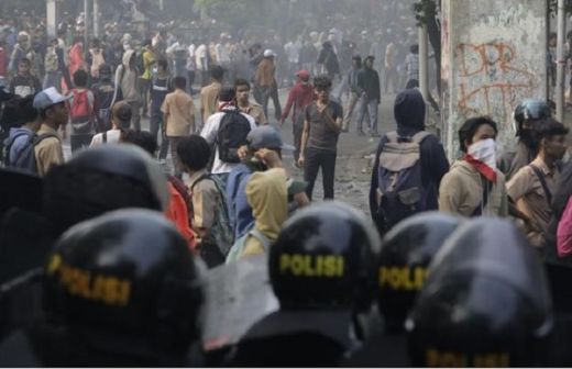 Gerakan #STMMelawan Ricuh, Polisi Sulit Bedakan Pelajar dan Perusuh