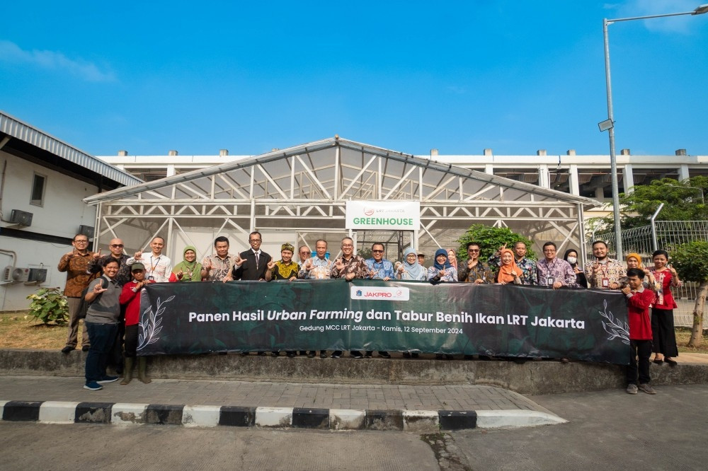 Keren Nih, PT LRT Jakarta Beri Kontribusi Nyata Jaga Ketahanan Pangan
