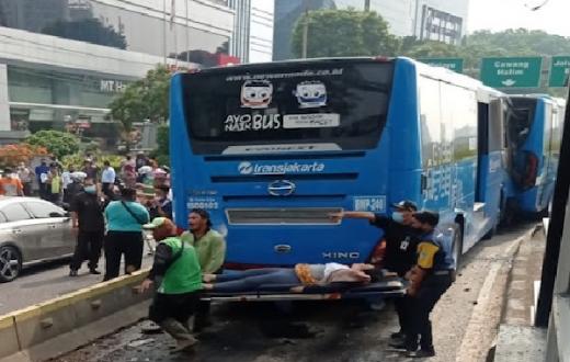Selain Tiga Meninggal Dunia, 31 Orang Alami Luka-luka saat Insiden Kecelakaan Transjakarta